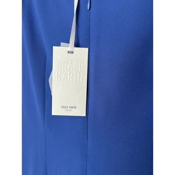 GRACE KARIN Chiffon Dresses Flutter Sleeve Dress - Picture 6 of 6